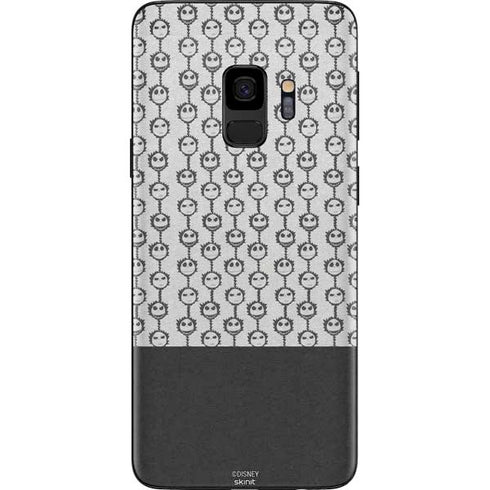 Disney The Nightmare Before Christmas Jack Skellington Face Expressions pattern Galaxy S9 Skin